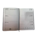 A5 Weekly Hard Cover Black