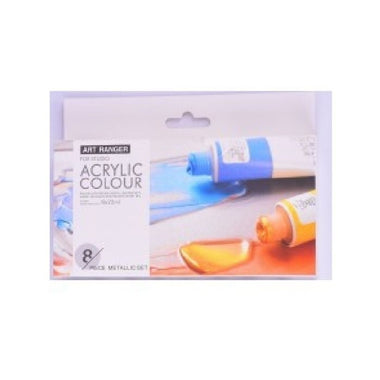 Acrylic Paint Set 8x22ml Metallic