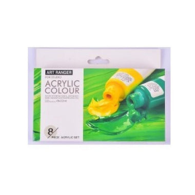 Acrylic Paint Set 8x22ml Regular Colours