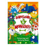 Activity & Coloring Book Dino/Monsters