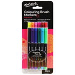 Adult Colouring Brush Markers 12pc