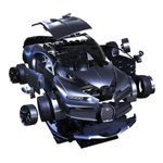 Airfix Quickbuild Bugatti Chiron Black