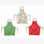 Apron Christmas Print Assorted