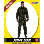 Army Man Costume - Deluxe - Adult