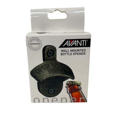 Avanti Cast Wall Mount Bottle Opener