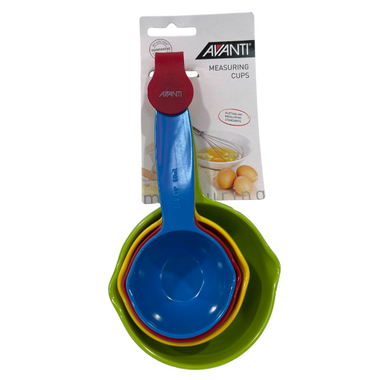 Avanti Ribbed Measuring Cups Primary