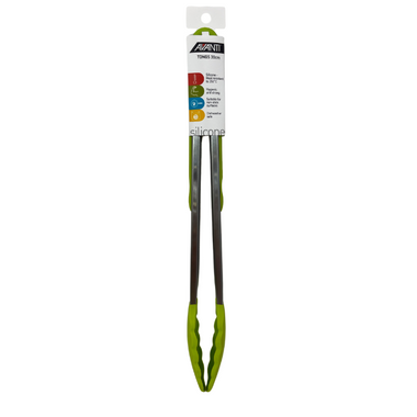 Avanti Silicone Tongs 30cm Green