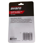 Avaro Plastic Whistle with Lanyard