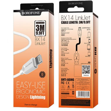 BX14 LinkJet USB Cable for iPhone 3m