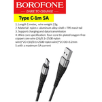 BX32 Type C Munificent 5A Charging Data Cable - 1m (Purple Box)