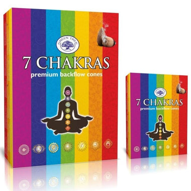 Backflow Incense - 7 Chakras