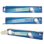 Balls Ping Pong 6pc 40mm