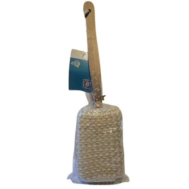 Bath Scrub with Wooden Handle