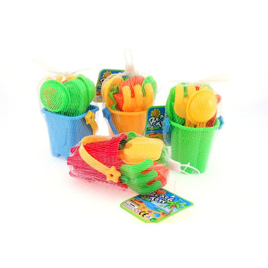 Beach Bucket 6pc Set Mini