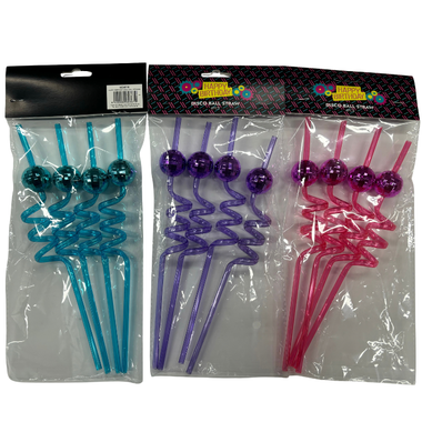 Bendy Straws with Ball