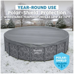 Bestway 20in or 6.10m Round Premium Pool Cover