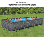 Bestway APX 365 Rectangular Pool Set - 7.32m x 3.66m x 1.32m