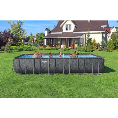 Bestway APX 365 Rectangular Pool Set - 7.32m x 3.66m x 1.32m