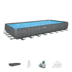 Bestway APX 365 Rectangular Pool Set - 9.56m x 4.88m x 1.32m