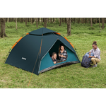 Bestway Alpine Dome 4 Tent with SwiftClick Setup - (70cm+2.10m+70cm) x 2.40m x 1.38m