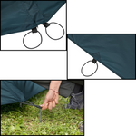Bestway Alpine Dome 4 Tent with SwiftClick Setup - (70cm+2.10m+70cm) x 2.40m x 1.38m