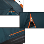 Bestway Alpine Dome 4 Tent with SwiftClick Setup - (70cm+2.10m+70cm) x 2.40m x 1.38m