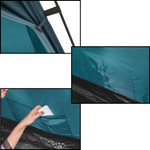 Bestway Alpine Dome 4 Tent with SwiftClick Setup - (70cm+2.10m+70cm) x 2.40m x 1.38m