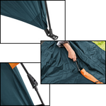 Bestway Alpine Dome 4 Tent with SwiftClick Setup - (70cm+2.10m+70cm) x 2.40m x 1.38m