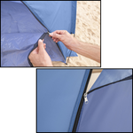 Bestway Beach Dome 4 Tent with SwiftClick Setup - (1.07m+1.27m) x 2.40m x 1.25m