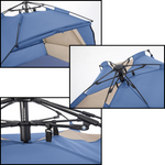 Bestway Beach Dome 4 Tent with SwiftClick Setup - (1.07m+1.27m) x 2.40m x 1.25m