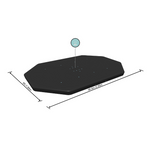 Bestway Debris Oval Pool Cover 3.05m x 2.00m x 84cm