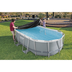 Bestway Flowclear Debris Oval Pool Cover 4.27m x 2.50m x 1.00m