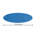Bestway Flowclear Round Solar Pool Cover 5.49m (Actual Size 5.21m)