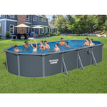 *COMING SOON* Bestway Hydrium 7.32 x 3.66 x 1.32m Oval Pool Set