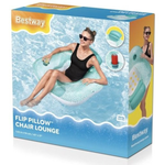 Bestway Pool Lounger with Flip Pillow Back Rest