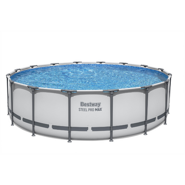 Bestway Steel Pro MAX Round Frame Pool Set - 4.88m x 1.22m