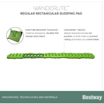 Bestway WanderLite Large Rectangular Sleeping Pad