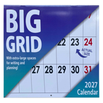 Big Grid Square Calendar 30.5 x 30.5