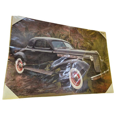 Black Car Canvas - Large