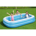 Blue Rectangular Pool 2.62m x 1.75m x 51cm