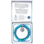 Bracelet Turquoise Throat Chakra