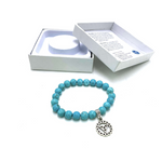 Bracelet Turquoise Throat Chakra