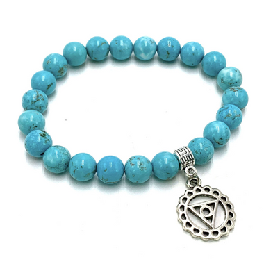 Bracelet Turquoise Throat Chakra