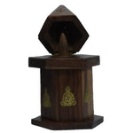 Buddha Cone Burner with Storage Sheesam