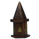 Buddha Cone Burner with Storage Sheesam