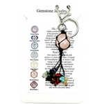 Chakra Keyring Rose Quartz