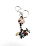 Chakra Keyring Rose Quartz