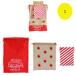 Christmas Gift Sacks 3pk