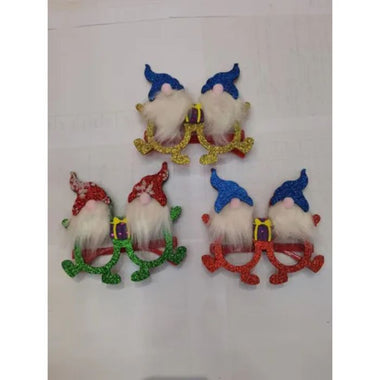 Christmas Gnomes Glasses 15 x 16cm