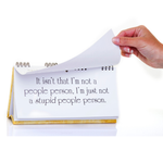 Classic Insults Flip Book
